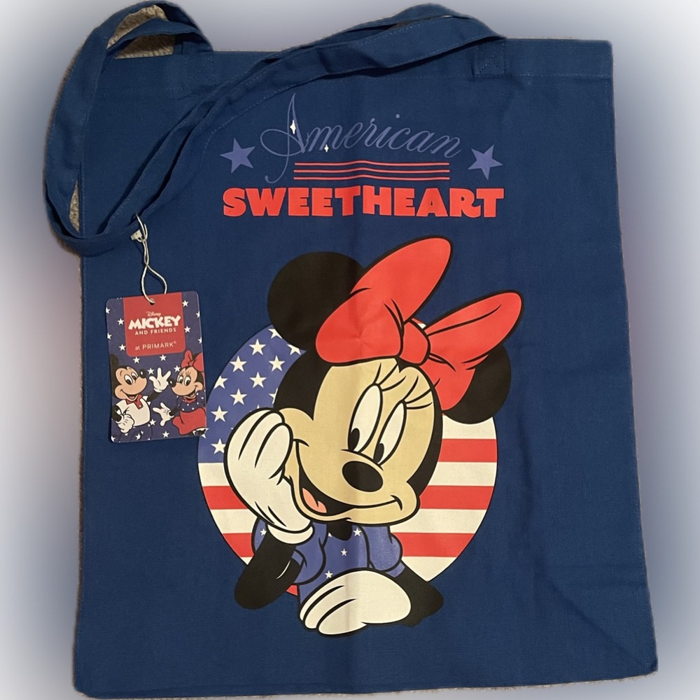 Disney Mickey and Friends American Sweetheart Minnie Blue Bag